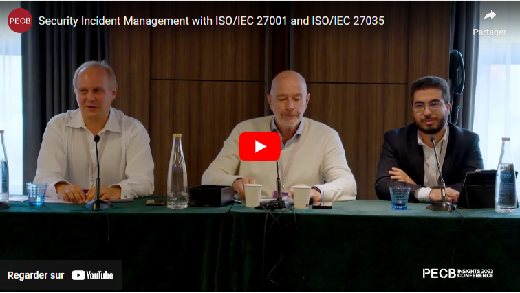 Security Incident Management with ISO/IEC 27001 and ISO/IEC 27035